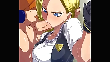 android 18 blowjob