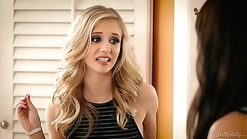 Fake babysitter have fun with a husband - Bianca Breeze and Rachel James