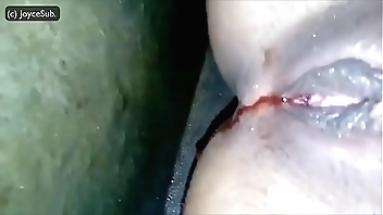 Pinay on her p. training her ass