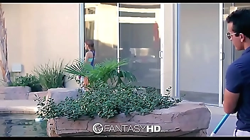 FantasyHD Petite Natasha White fuck and creamy creampie