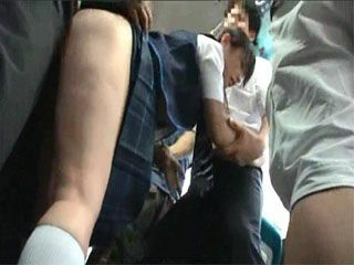 Nippon Teen's Public Bus Gangbang with Horny Idiots