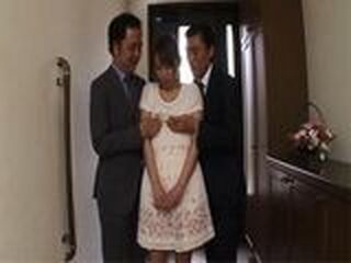 Steamy Nippon Office Mates' Wife XXX Toy Fucksession in Tokyo