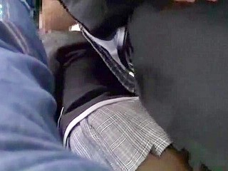 Asian teen, Nippon, and fucking in public train, leads to unexpected pleasure - XXX.