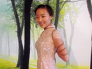 Japanese pornstar Koyomi fucks boyfriend Johnson's tiny teen ass and gives him a creamy cumload.