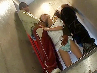 Horny chick sucking thick sticks, from Nippon to Thai