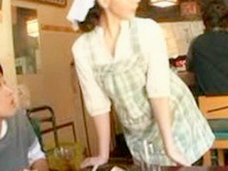 Fucking 25 year old Tokyo barmaid with nippon boss's Nippon dick