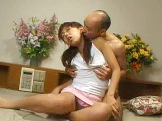 Fucking a horny Seika Izumi with a creamy Asian filling