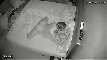 Romantic sex at night